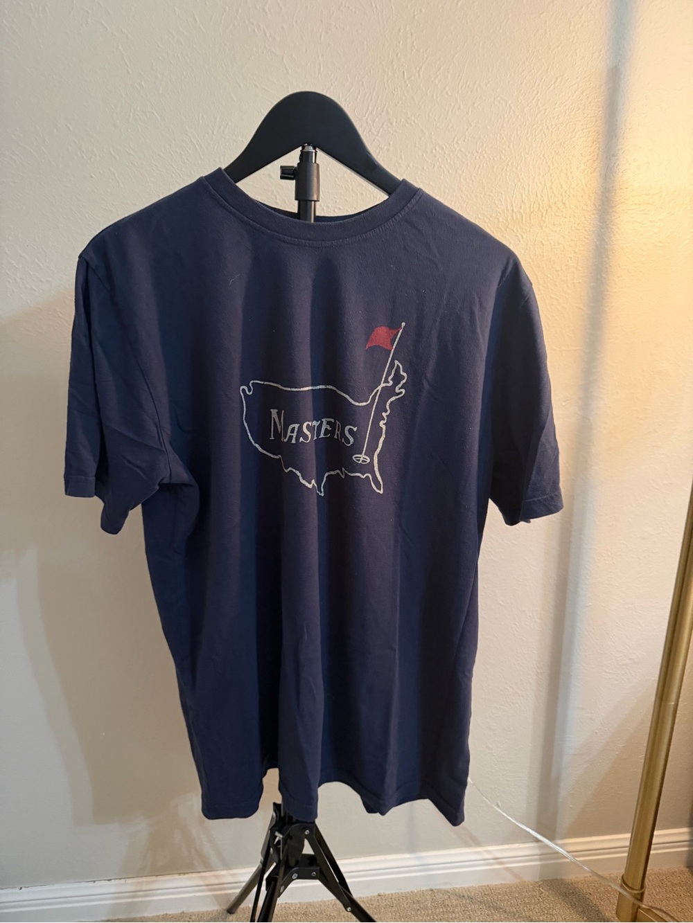 Masters Navy Short-Sleeve Graphic T-Shirt